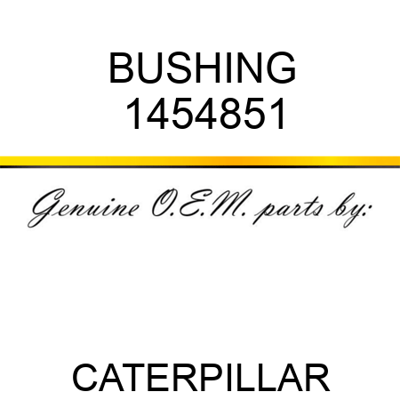 BUSHING 1454851