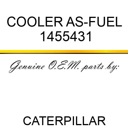 COOLER AS-FUEL 1455431