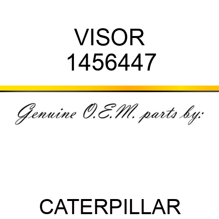 VISOR 1456447