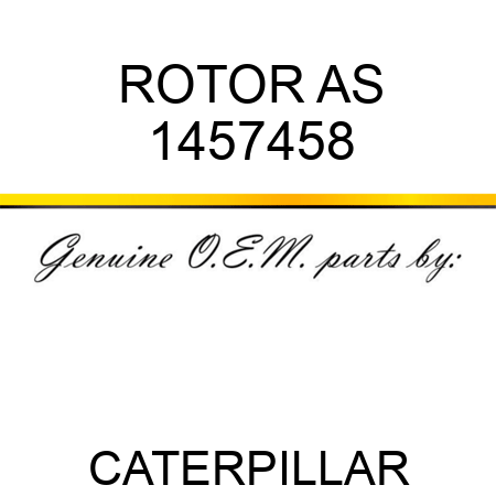 ROTOR AS 1457458