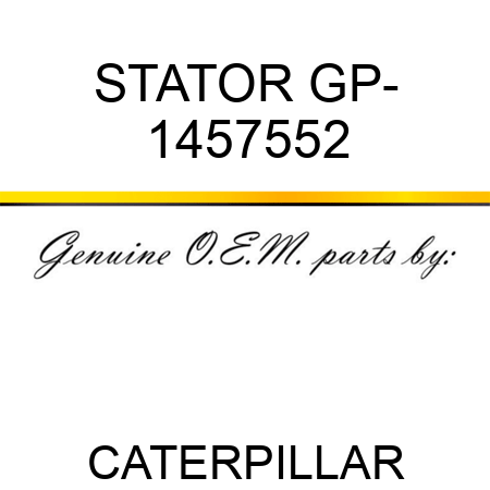 STATOR GP- 1457552