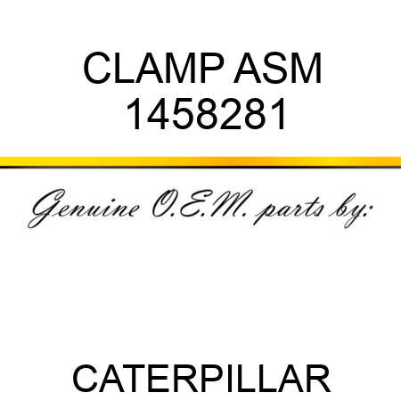 CLAMP ASM 1458281