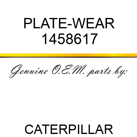 PLATE-WEAR 1458617