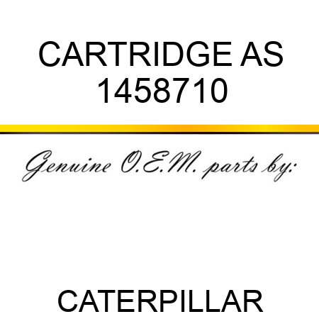 CARTRIDGE AS 1458710