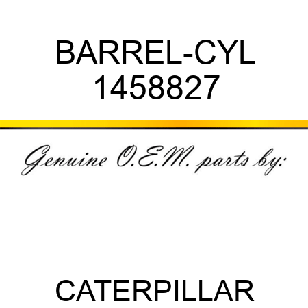 BARREL-CYL 1458827