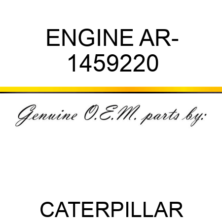 ENGINE AR- 1459220