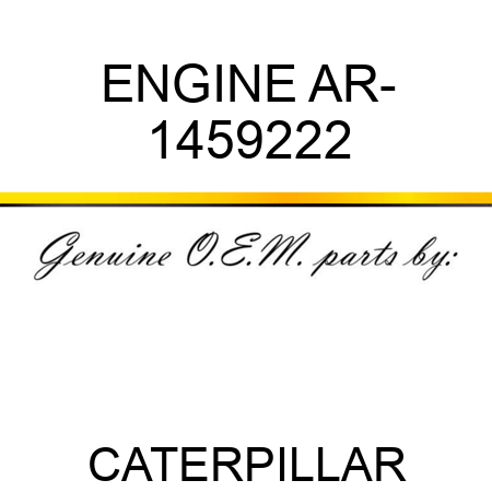 ENGINE AR- 1459222