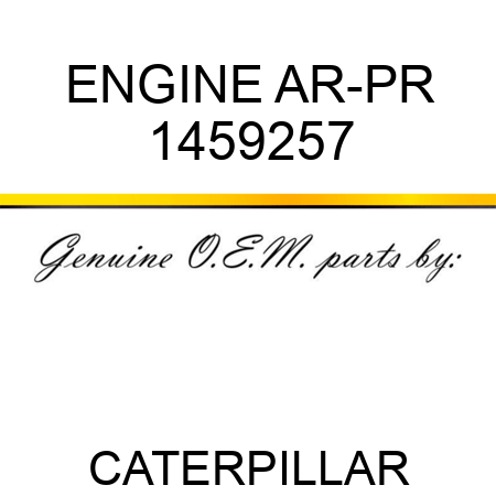 ENGINE AR-PR 1459257