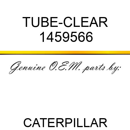 TUBE-CLEAR 1459566