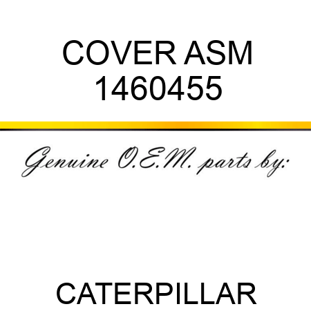 COVER ASM 1460455