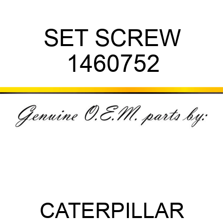 SET SCREW 1460752
