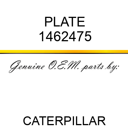 PLATE 1462475