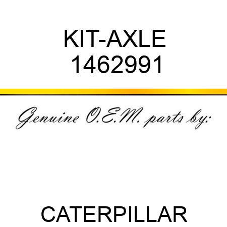 KIT-AXLE 1462991