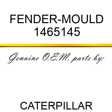 FENDER-MOULD 1465145