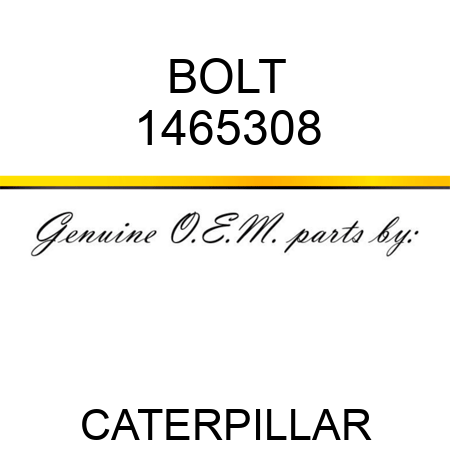 BOLT 1465308