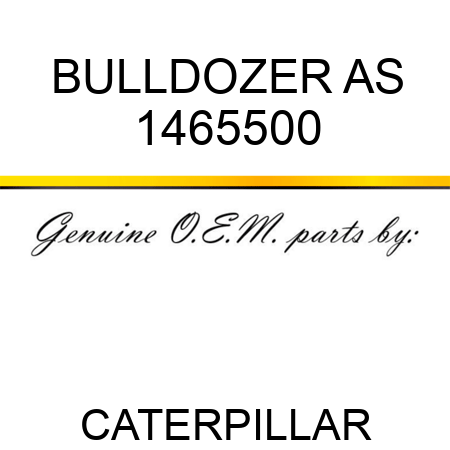 BULLDOZER AS 1465500