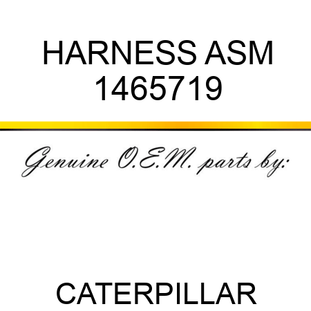 HARNESS ASM 1465719