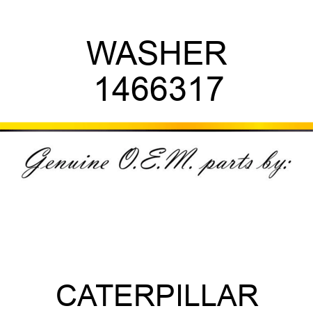 WASHER 1466317