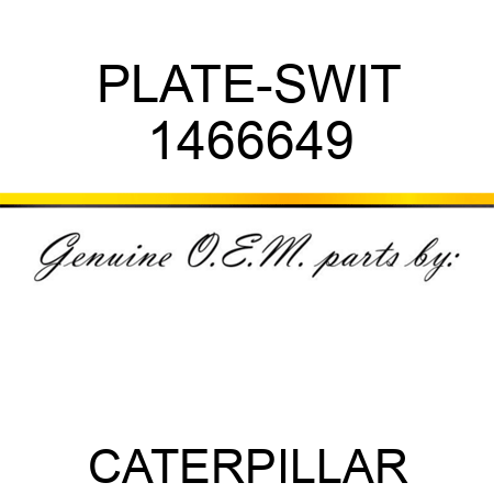 PLATE-SWIT 1466649