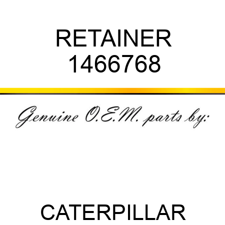 RETAINER 1466768