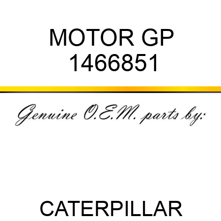MOTOR GP 1466851