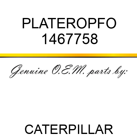 PLATEROPFO 1467758