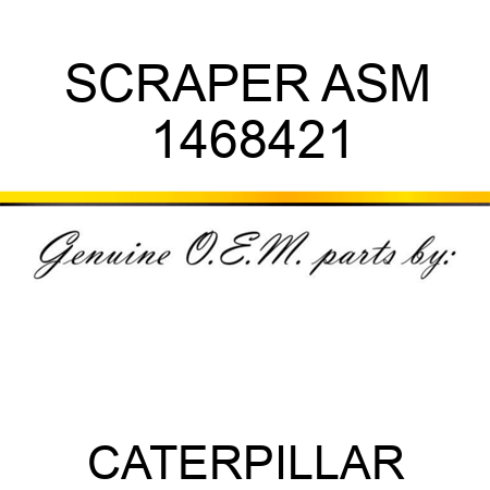 SCRAPER ASM 1468421