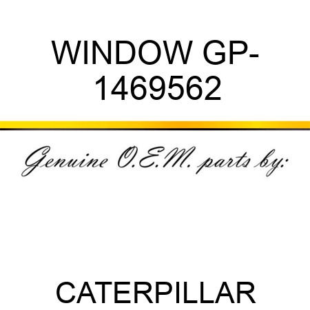 WINDOW GP- 1469562