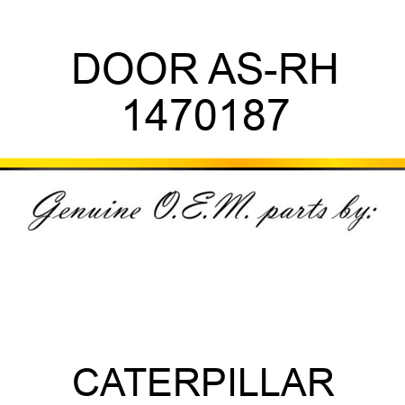DOOR AS-RH 1470187