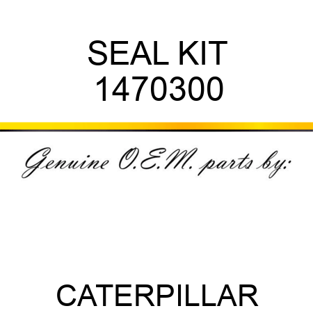 SEAL KIT 1470300