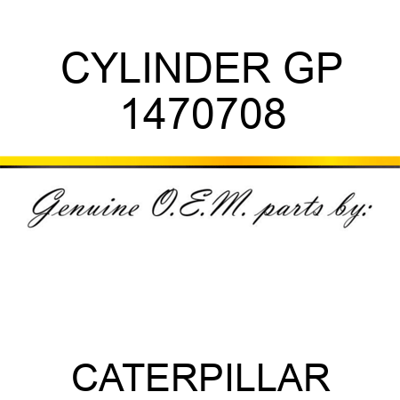 CYLINDER GP 1470708