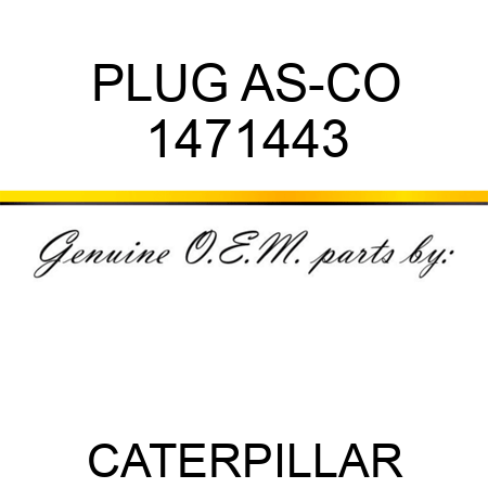 PLUG AS-CO 1471443