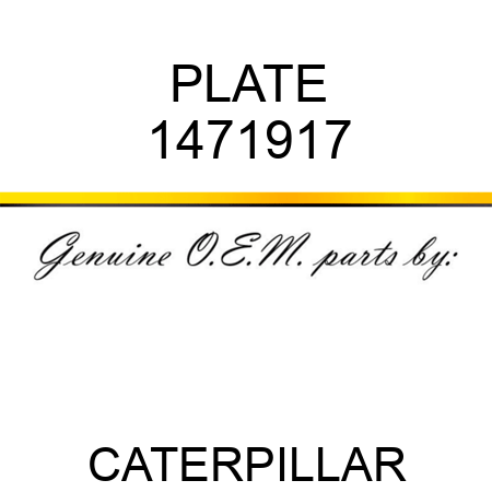 PLATE 1471917