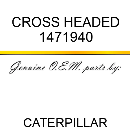 CROSS HEADED 1471940