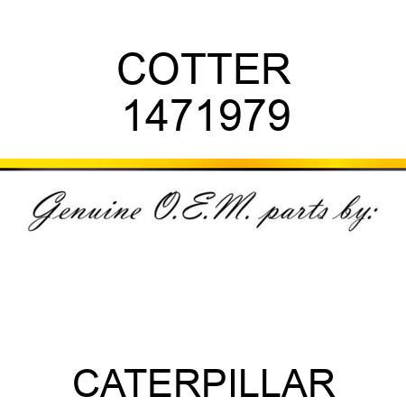 COTTER 1471979
