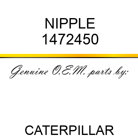 NIPPLE 1472450