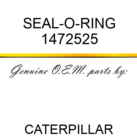 SEAL-O-RING 1472525