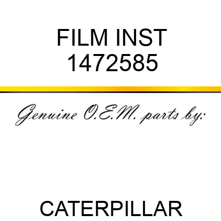 FILM INST 1472585