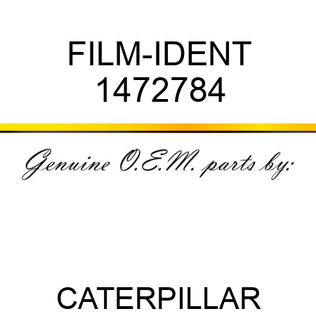 FILM-IDENT 1472784