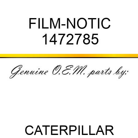 FILM-NOTIC 1472785