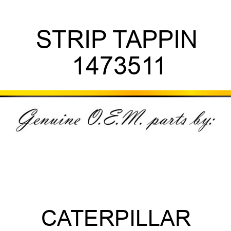 STRIP TAPPIN 1473511