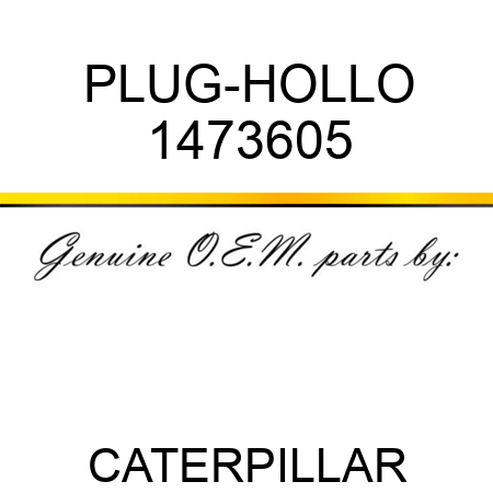 PLUG-HOLLO 1473605