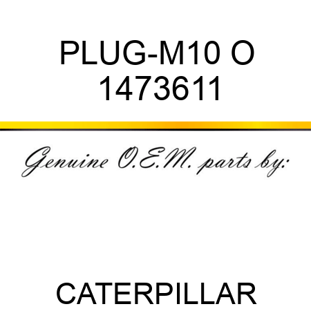 PLUG-M10 O 1473611