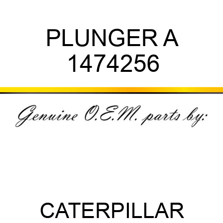 PLUNGER A 1474256
