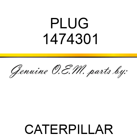 PLUG 1474301