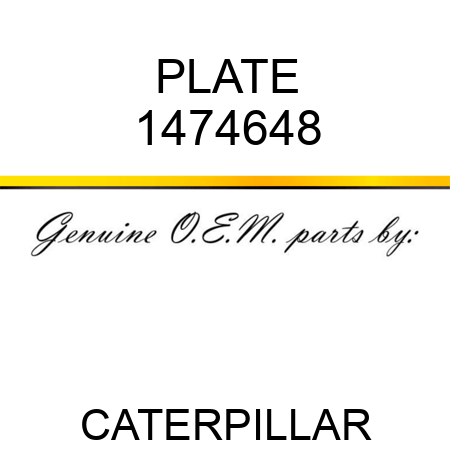 PLATE 1474648