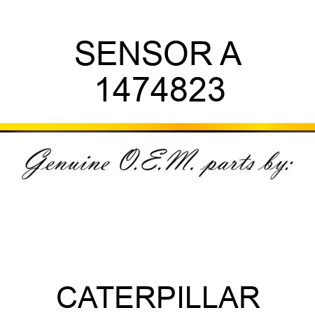 SENSOR A 1474823