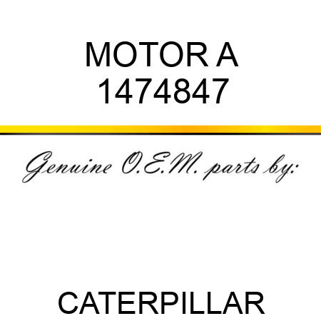 MOTOR A 1474847
