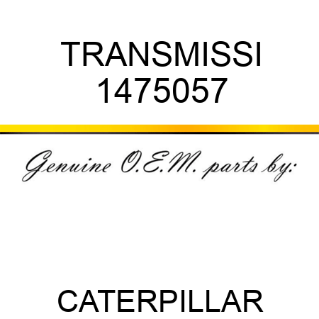 TRANSMISSI 1475057