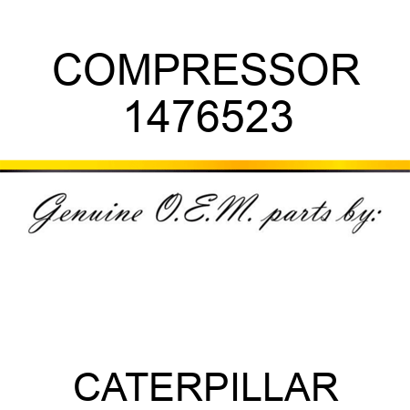 COMPRESSOR 1476523